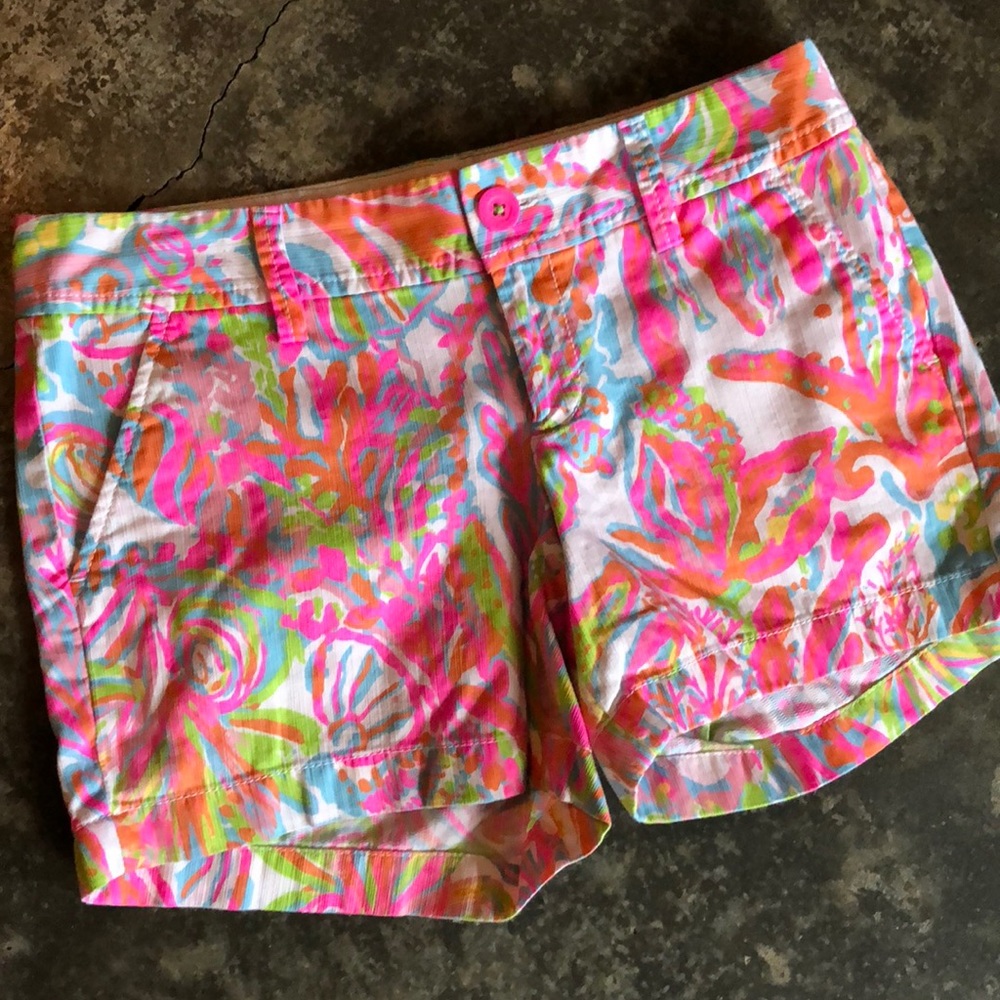 Lilly Pulitzer SZ 2 Callahan shorts